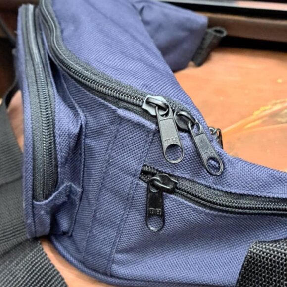 Chaps Ralph Lauren Vintage Crossbody Waist Belt Bag - Picture 2 of 5